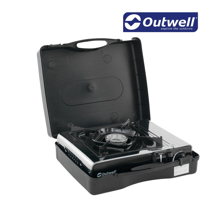 Outwell Appetizer Solo Single Burner Carry Case Open