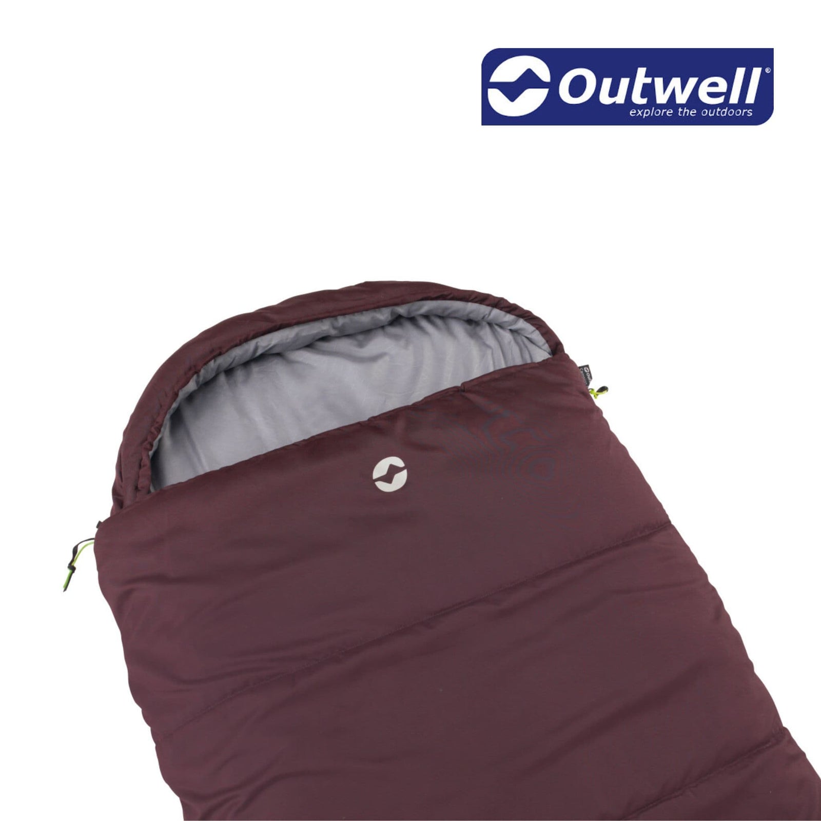 Outwell Campion Lux Sleeping bag Aubergine Front
