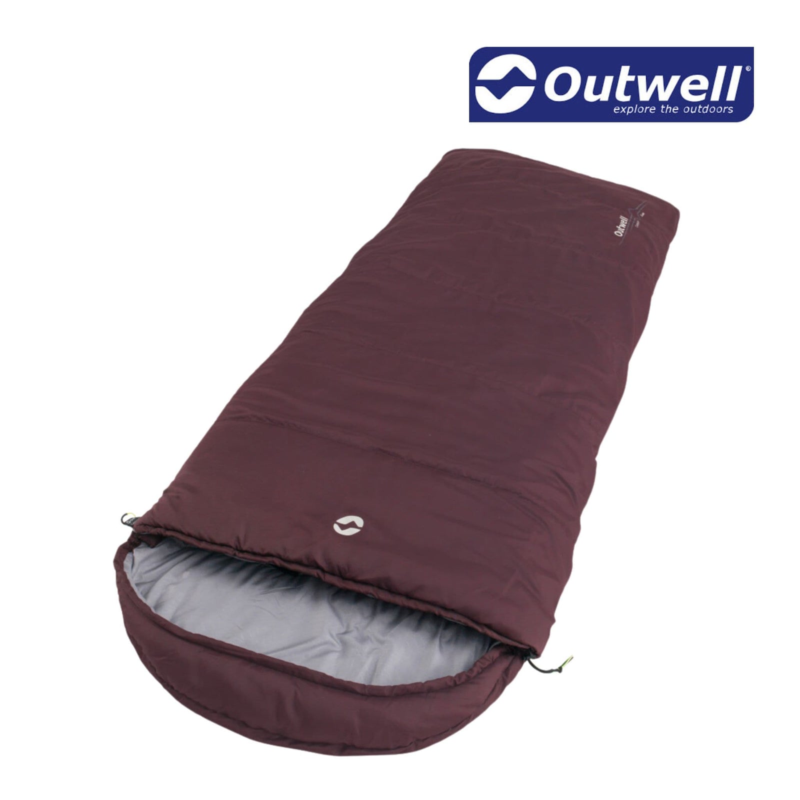 Outwell Campion Lux Sleeping bag Aubergine