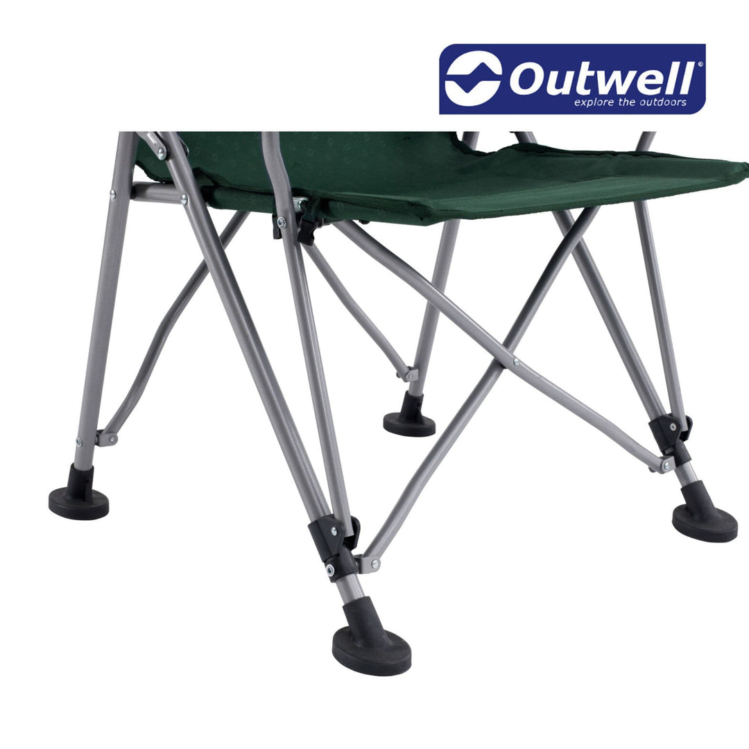 Outwell Campo Chair Forest Green Feet