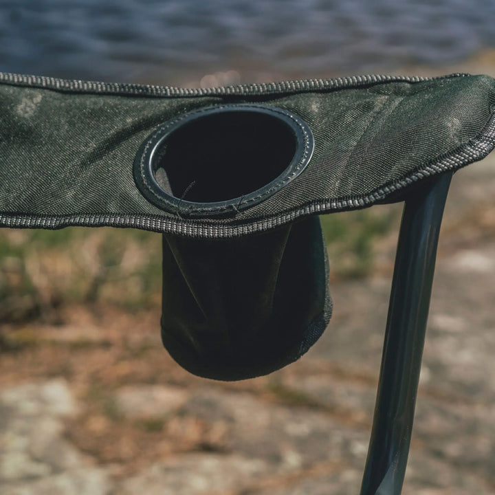 Black cup holder on the Outwell Catamarca Sofa