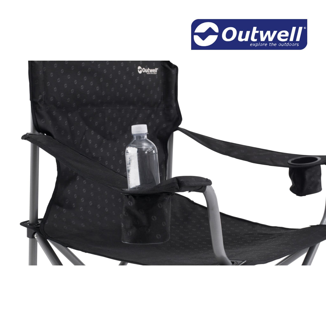 Outwell Catamarca XL Chair Black Drink Holder