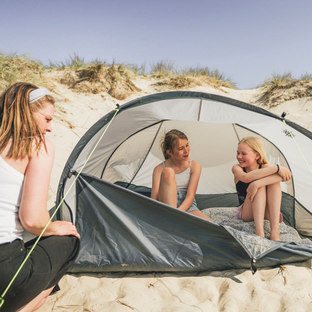 Outwell Eastbourne Beach Shelter on Beach