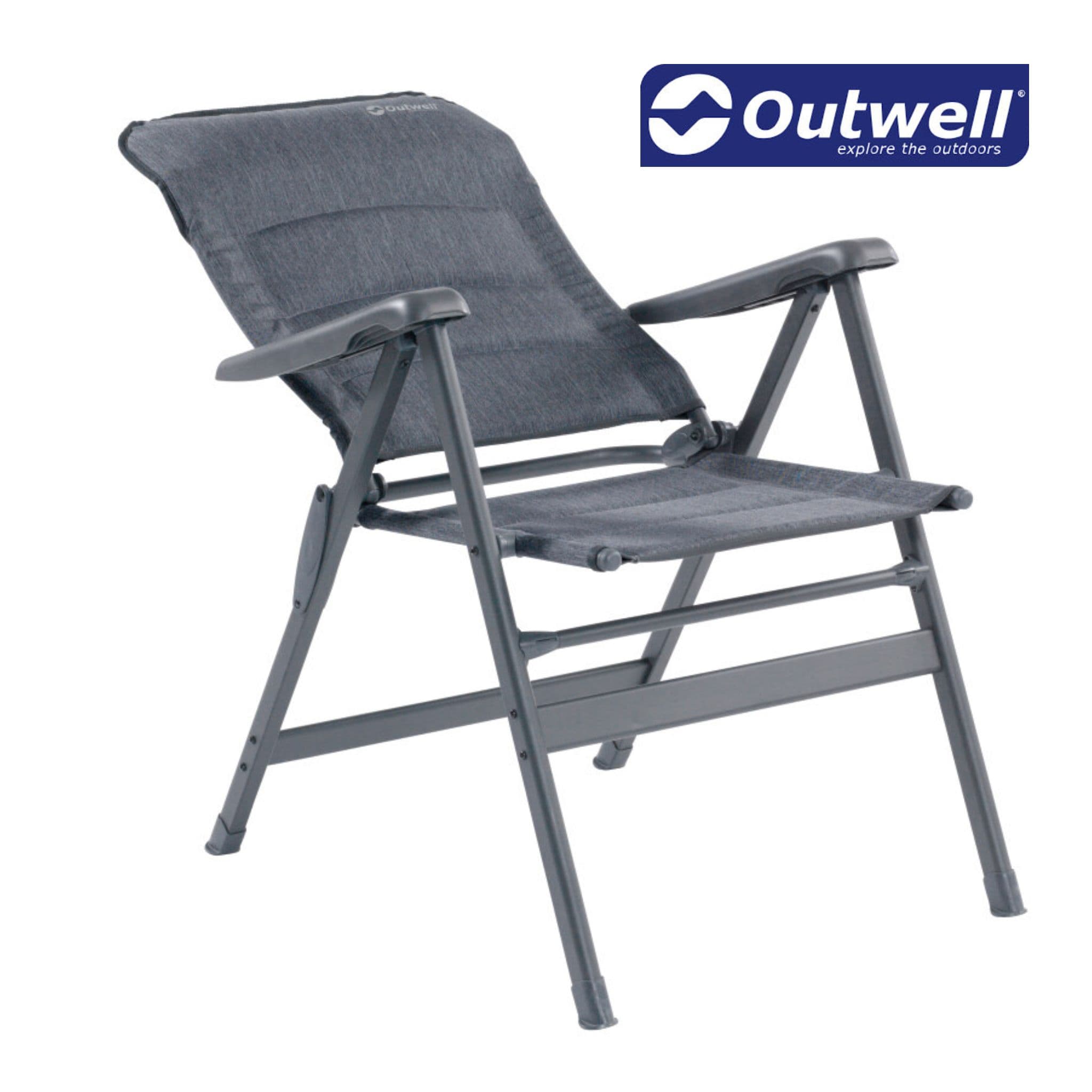 Outwell reclining camping discount chair