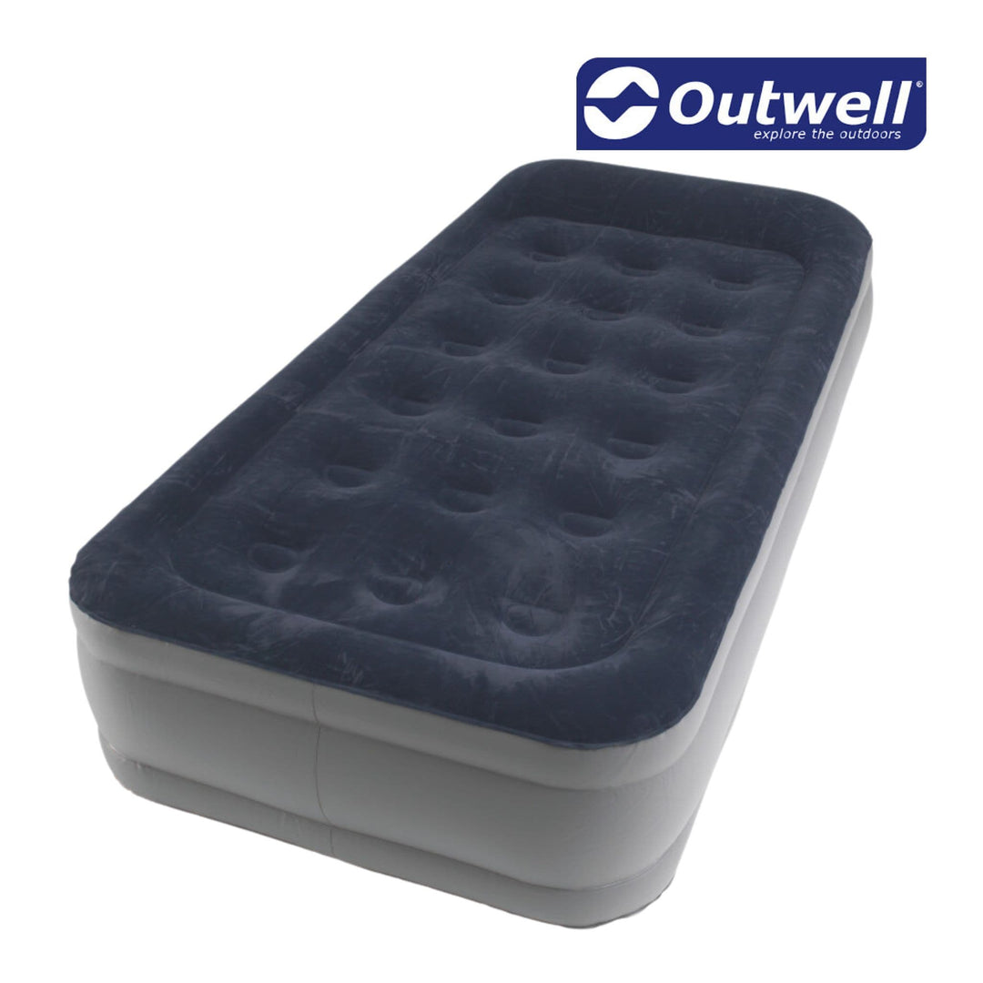 Outwell Flock Superior Single Airbed with Built in Pump