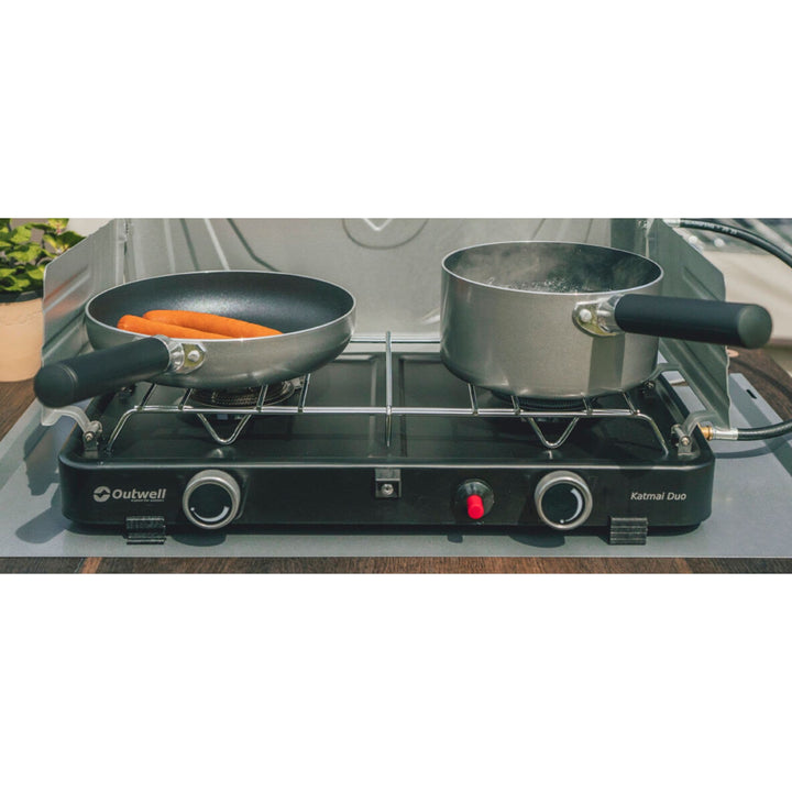 Outwell Katmai Duo Camping Stove Lifestyle