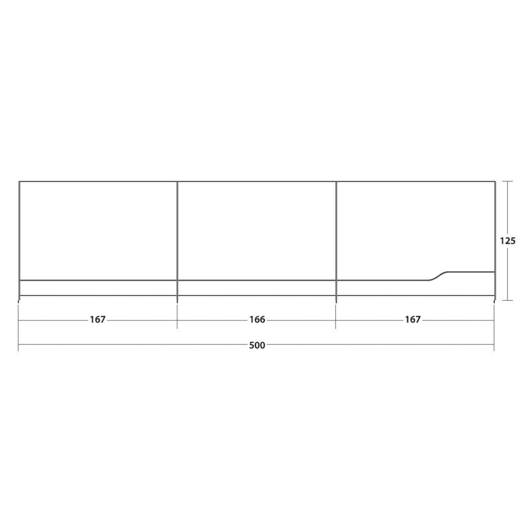 Outwell Oklahoma Windscreen Dimensions