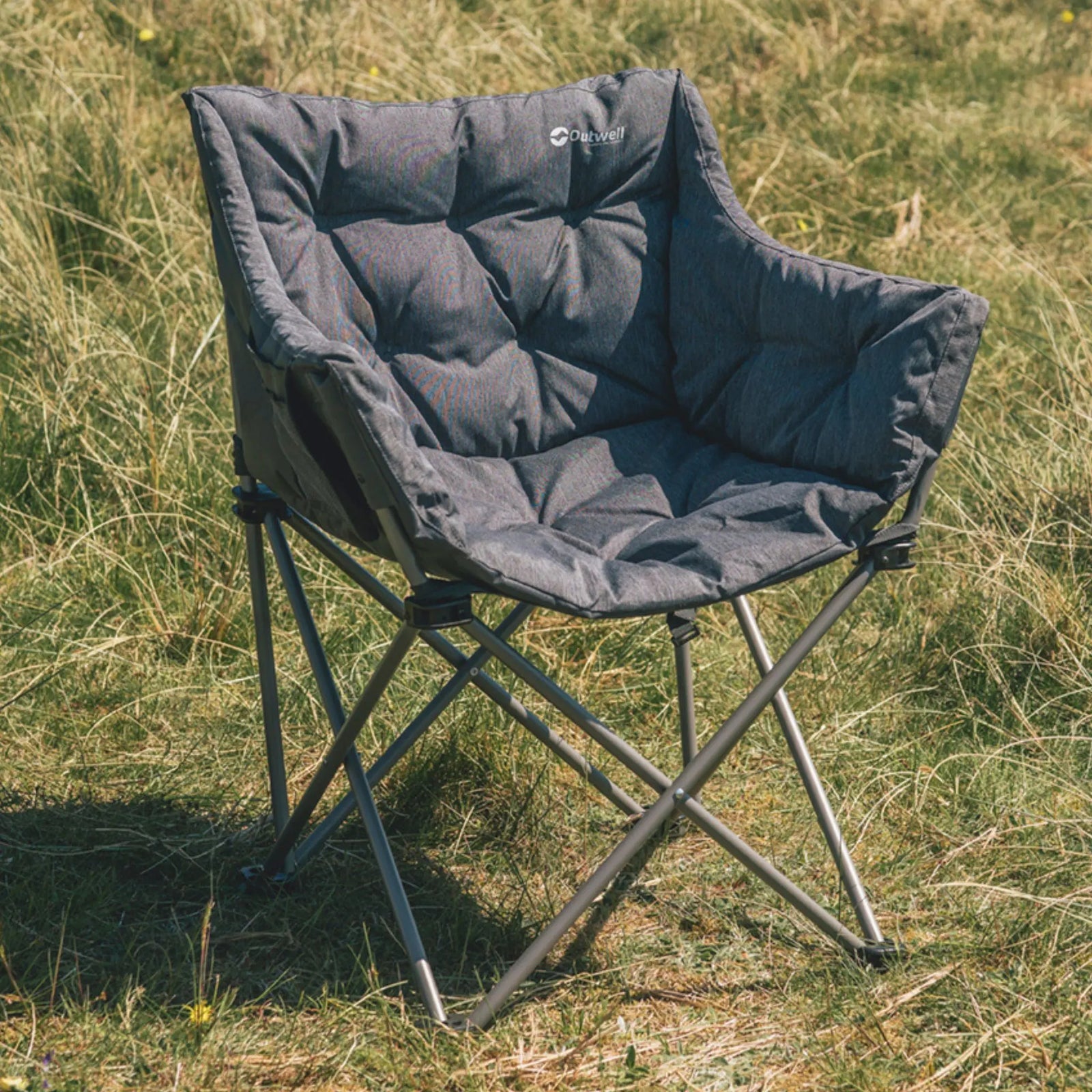Outwell Sardis Lake Chair on grass