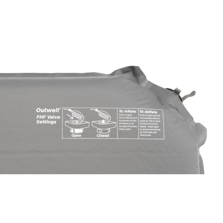 Outwell Sleepin Double 10cm Self Inflating Mat Underside