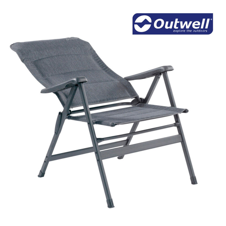 Outwell Trenton Reclining Chair Reclined