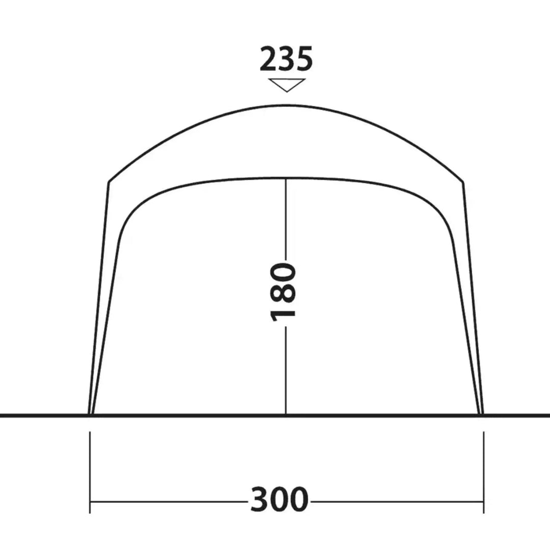 Outwell Wakefield Shelter M heights