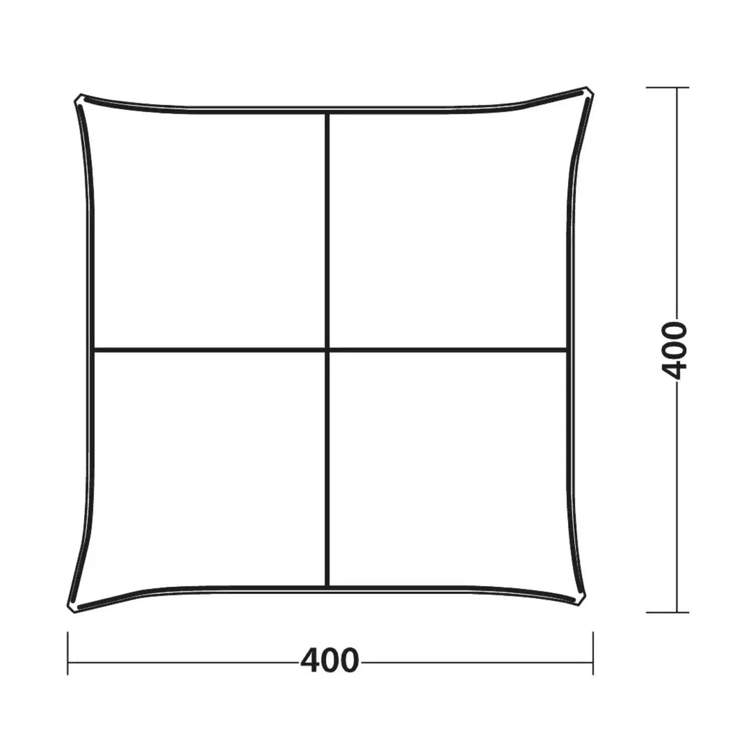 Outwell Wakefield Shelter XL Floorplan