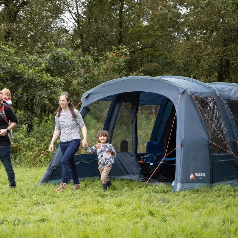 Tent porch areas