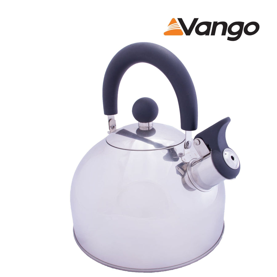 Vango 1.6L Stainless Steel Kettle with Folding Handle