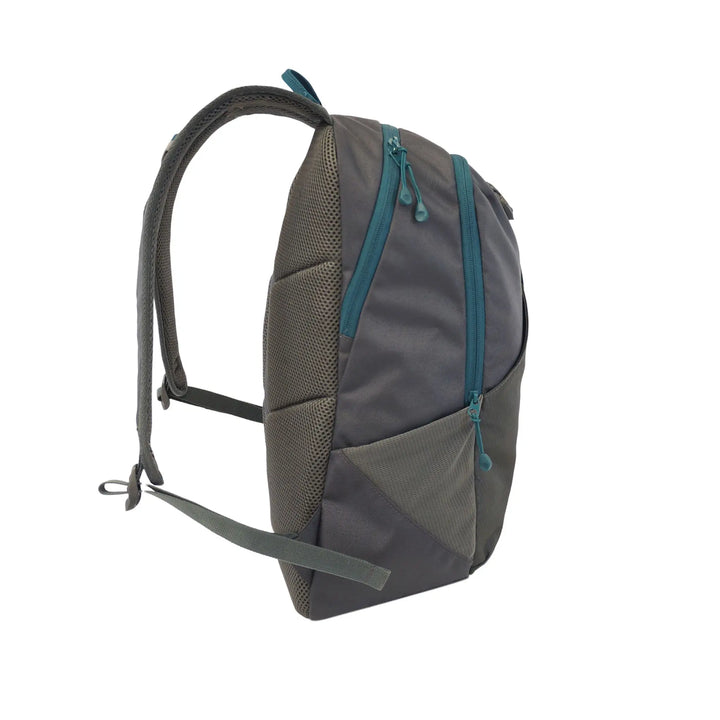 Side profile of the Vango 20L Day Pack, with a focus on its spacious compartments and sleek design, perfect for day bag use during outdoor adventures.