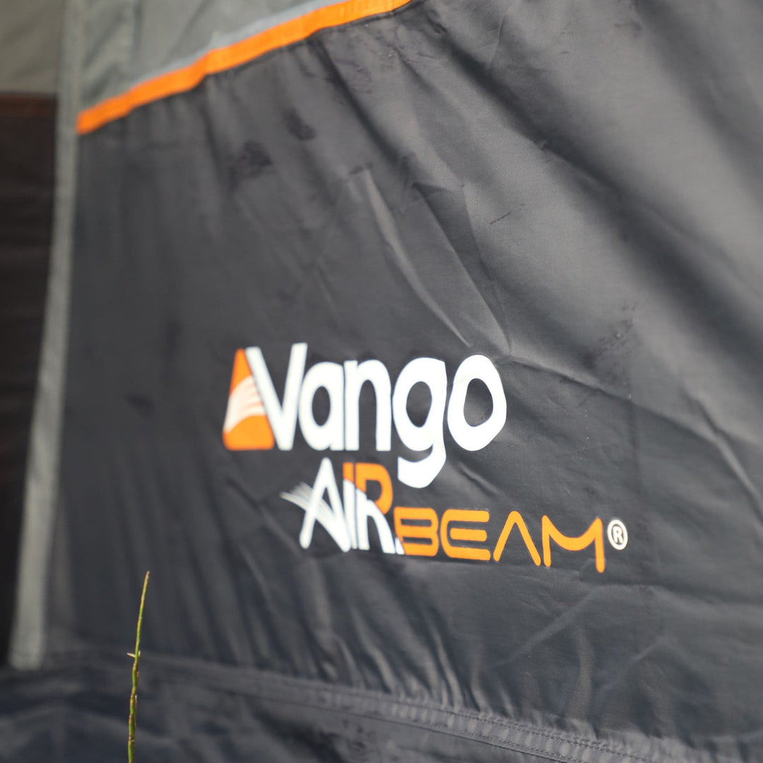 Vango Faros III Air Low Drive Away Awning Vango AirBeam logo on side of awning