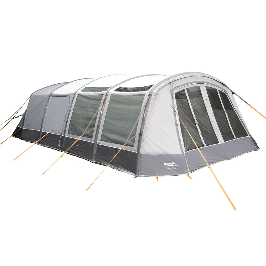 Vango AirBeam Anantara IV Air 650XL family tent, a premium inflatable tunnel tent with large windows and spacious living areas.