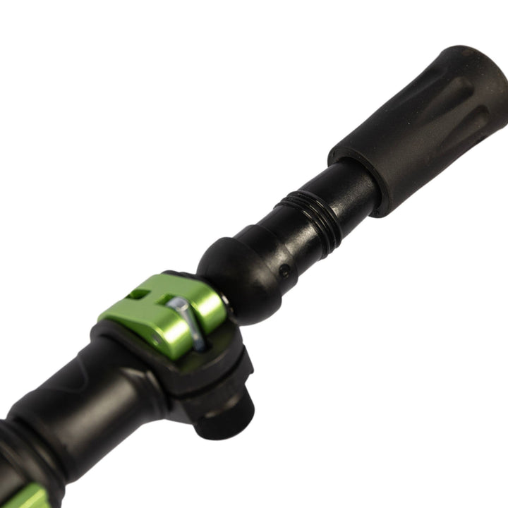 Close-up of Vango Annapurna Walking Pole tip, designed for stability on rough terrain during hiking and walking.