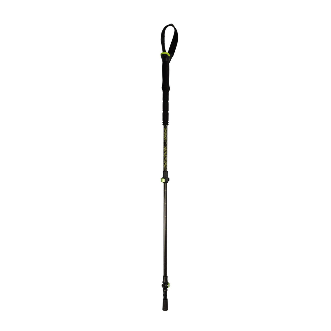 Folded Vango Annapurna Walking Pole showing its compact design for easy hiking portability.