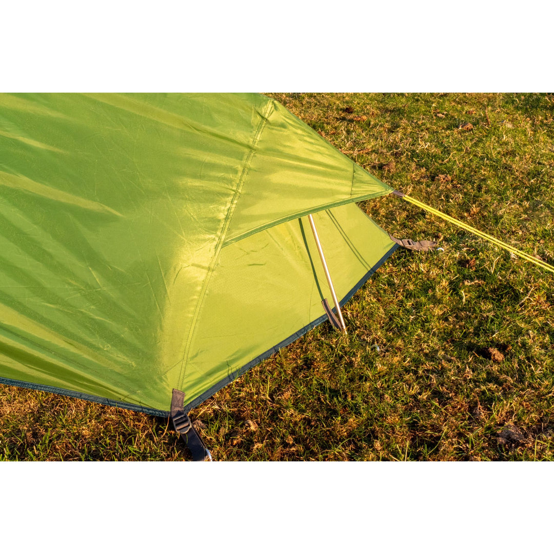 Vango Apex Compact 200 Backpacking Tent rear ventilation panel