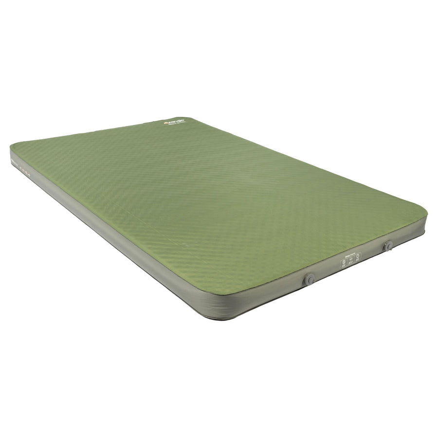 Vango Arcadia 10cm double SIM camping mat with durable fabric and vertical walls for improved comfort.