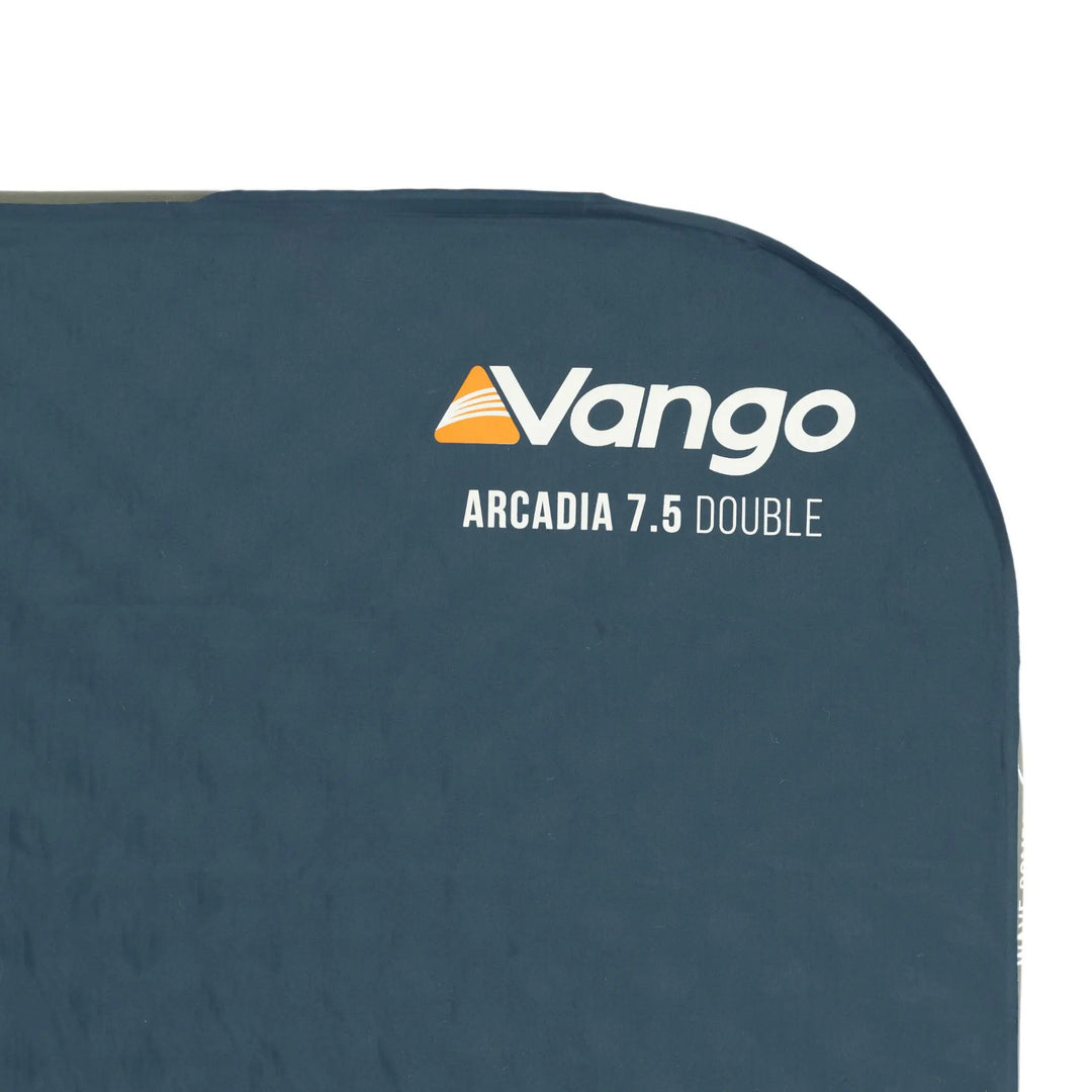 Vango Arcadia 7.5 Double sleeping mattress with logo.