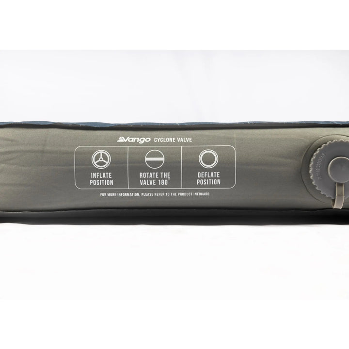 Vango Arcadia 7.5cm Grande Self Inflating Mat cylcone valve instructions.