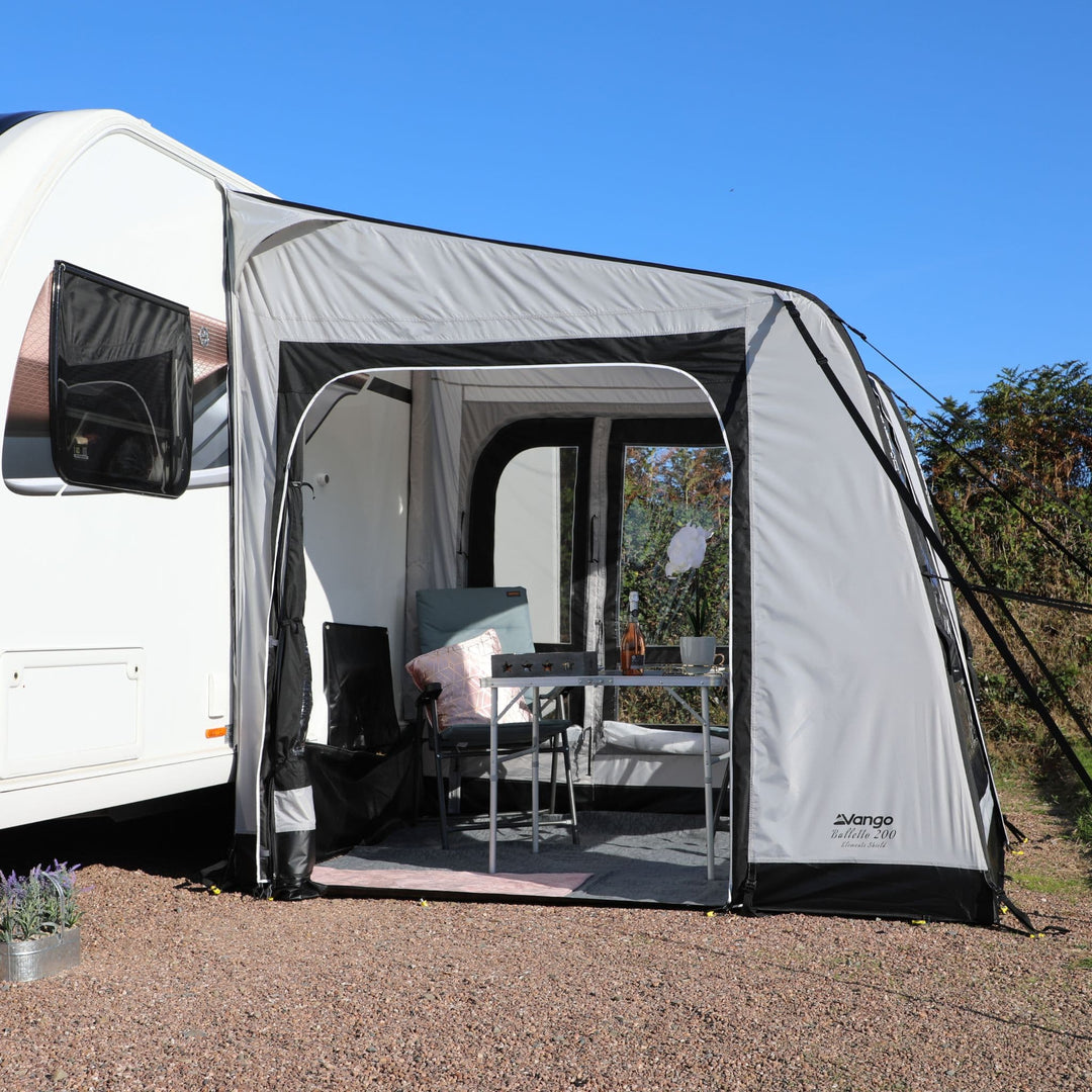 Vango Balletto Air 200 Elements Shield Caravan Awning Side