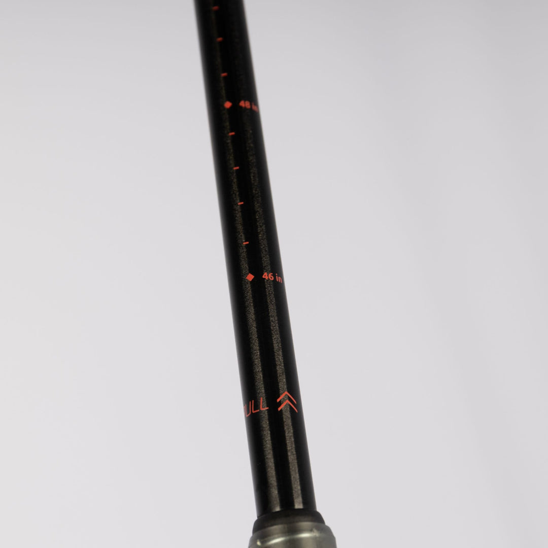 Measurement markings on the Vango Basho Walking Pole, allowing adjustable height for trekking and hiking.