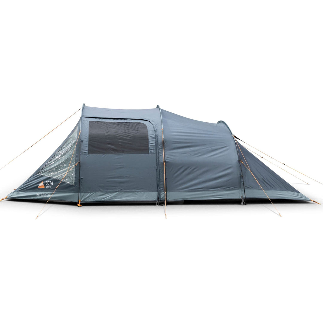 Side view of the Vango Beta 450XL tunnel tent.