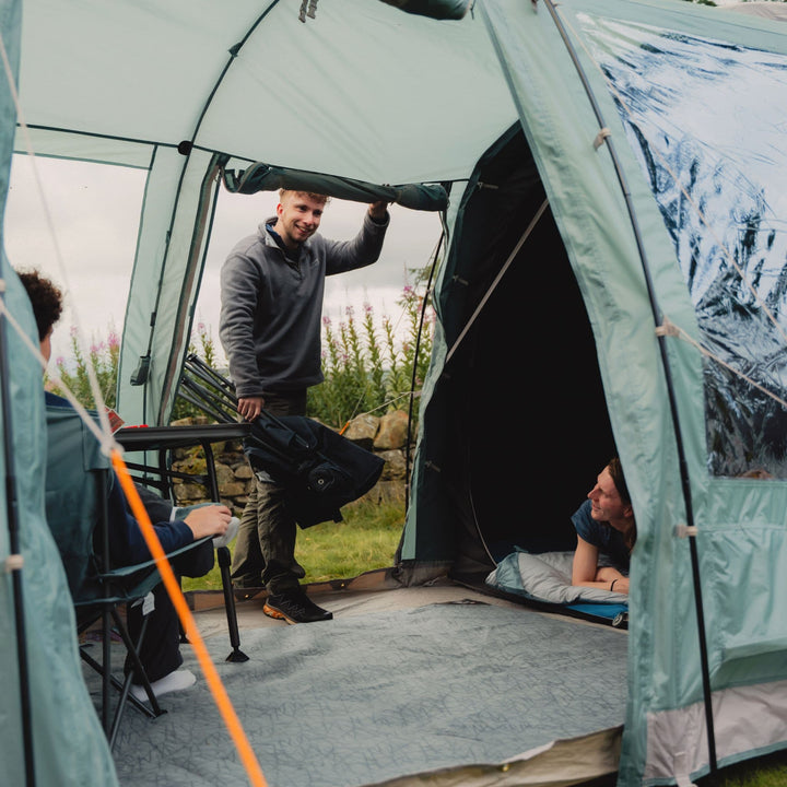 Vango Castlewood 800XL Poled Tent Doors Open
