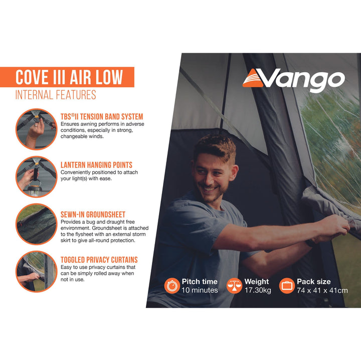Vango Cove III Air Low 2024 (180-210cm)