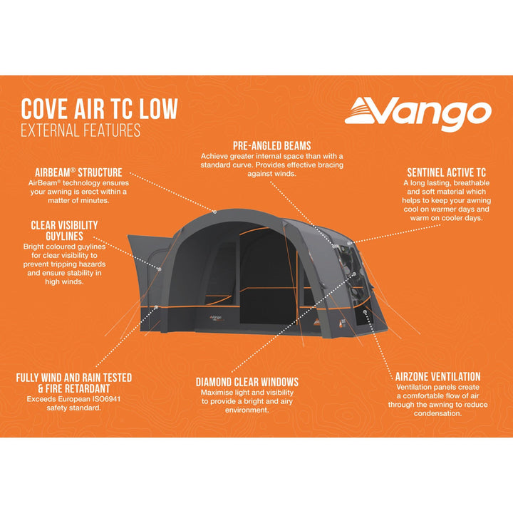 Vango Cove Air TC Low External features