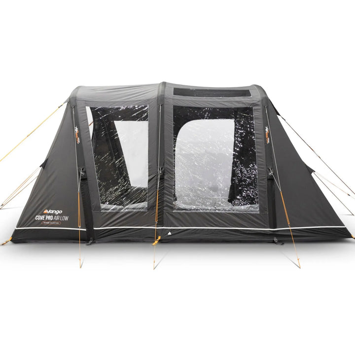 Side view of the Vango Cove Pro Air Low Drive Away Awning with curtains down