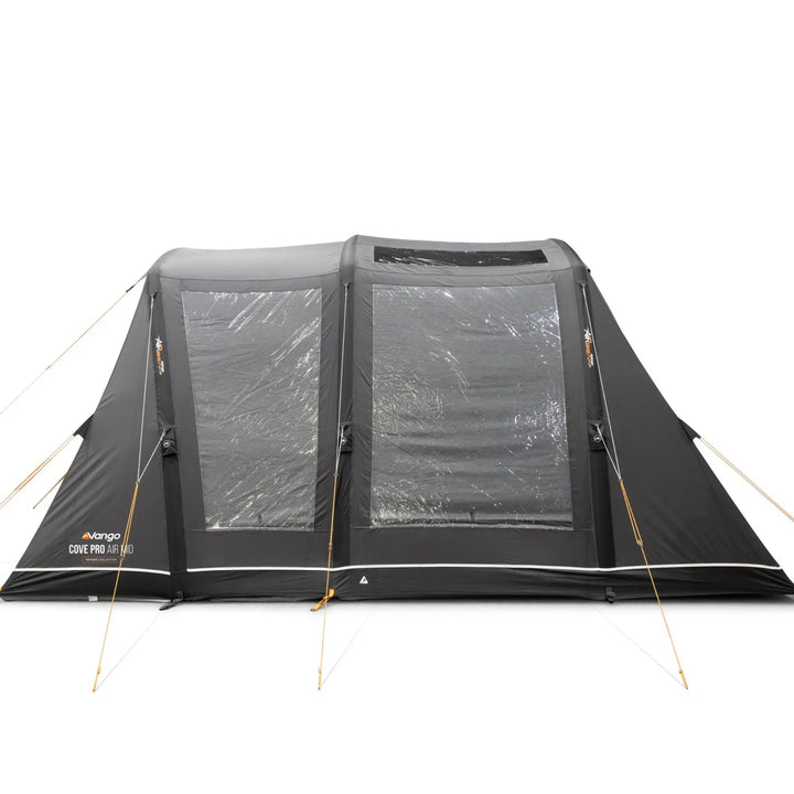 Side view of the Vango Cove Pro Air Mid Drive-Away Awning with curtains closed.