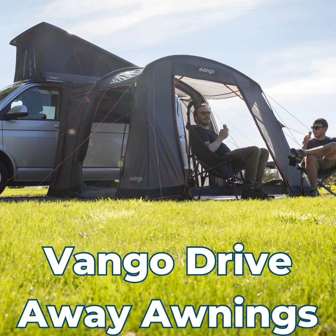 Vango Drive Away Awnings – Explore Vango campervan and motorhome available in poled and air.