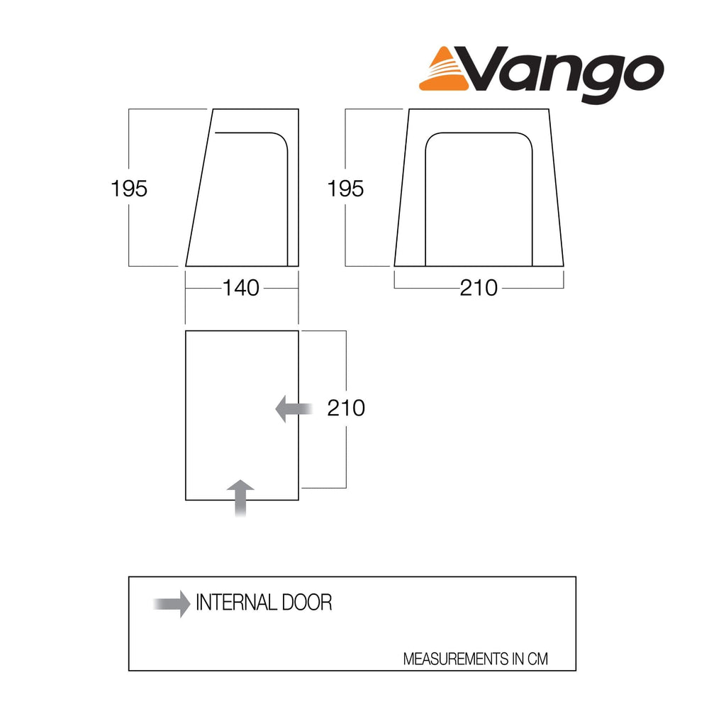 Vango Drive Away Bedroom BR001 Floorplan