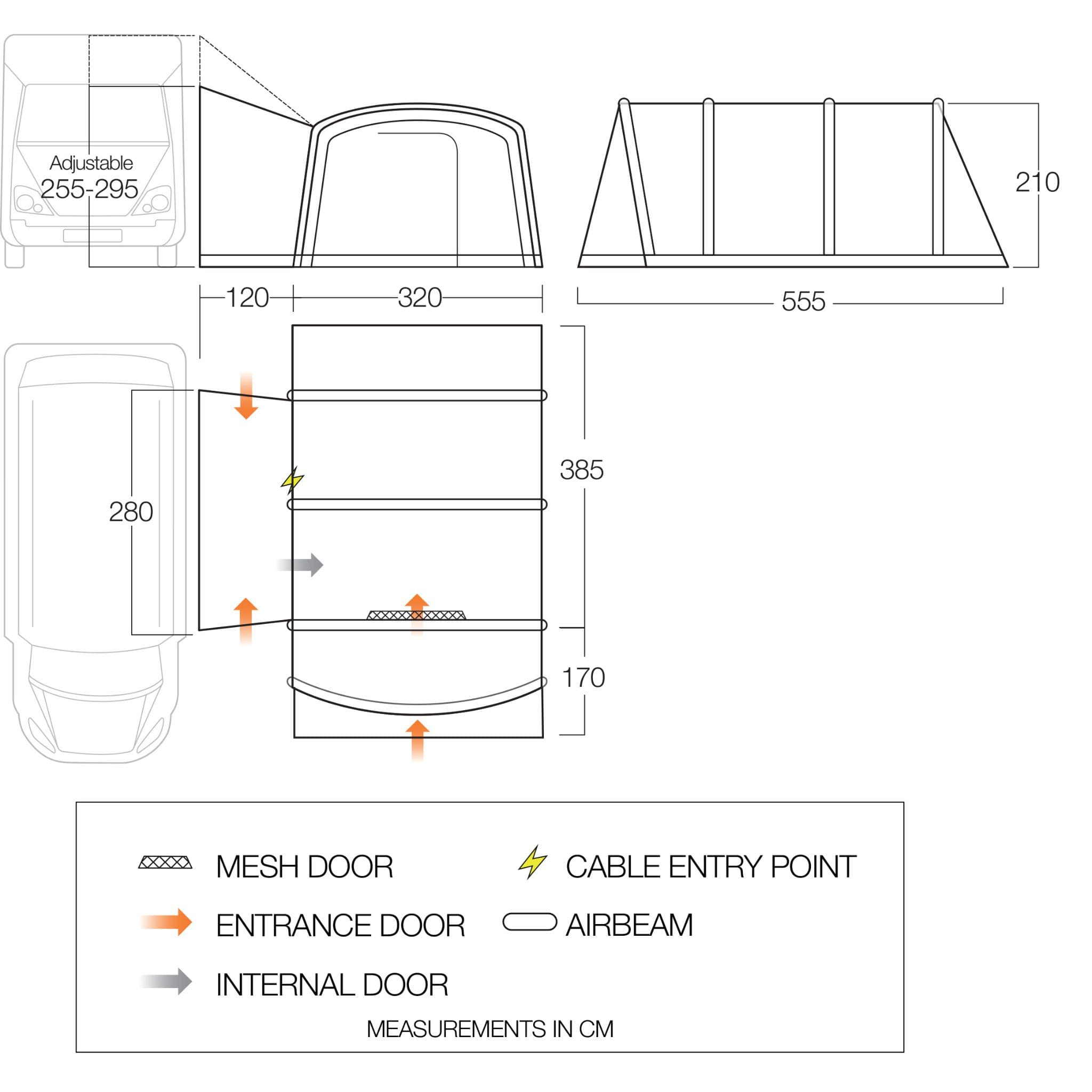 Vango air hotsell awning 280