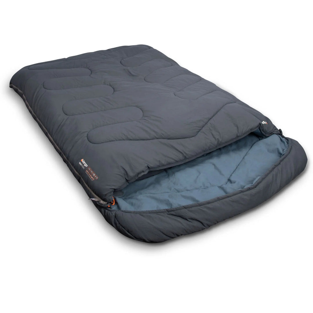 Vango Gravity Double Sleeping Bag angled view