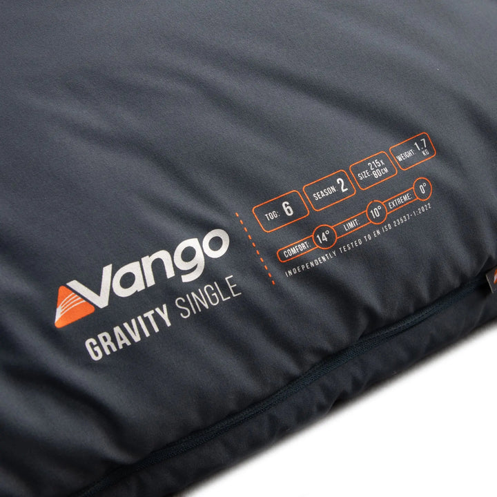 Vango Gravity Single Sleeping Bag Information