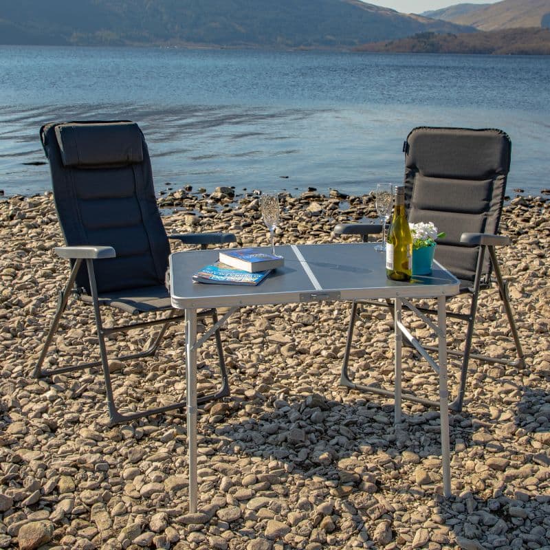 Vango Hampton Reclining Chairs on beach