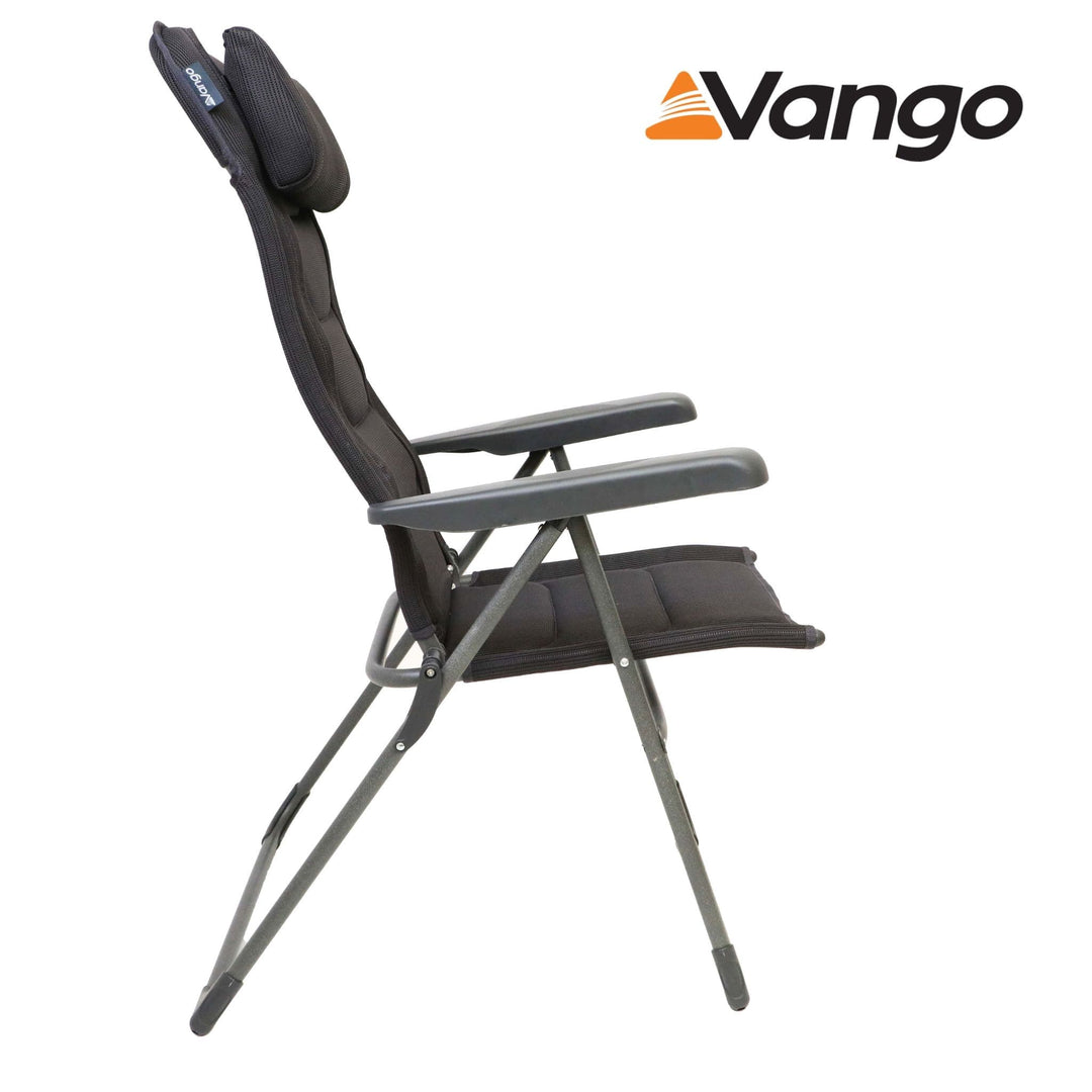 Vango Hyde DLX Reclining Chair Side View