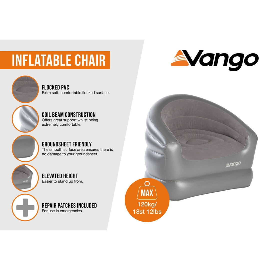 Vango Inflatable Chair Information