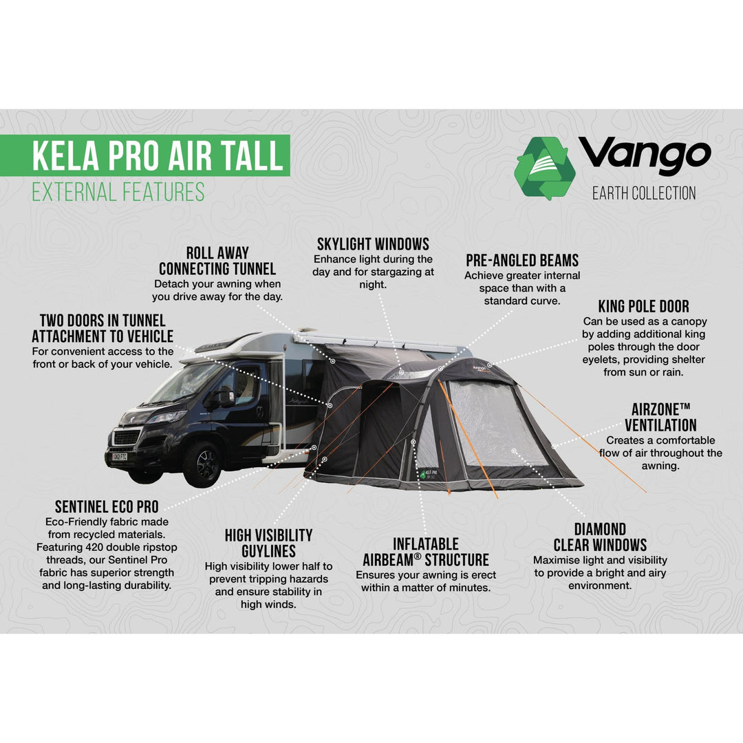 Window Vango Vango Kela Pro Air Tall | Expand Your Motorhome Living Space – WM Camping