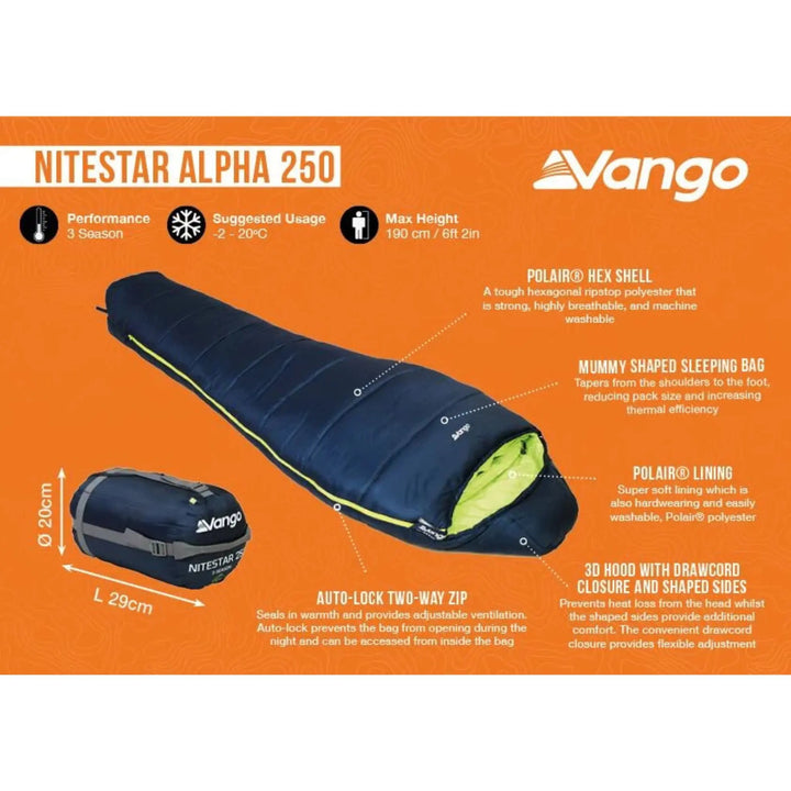 Vango Nitestar Alpha 250