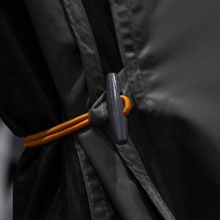 Vango Quadris Air Low Drive Away Awning toggle points.