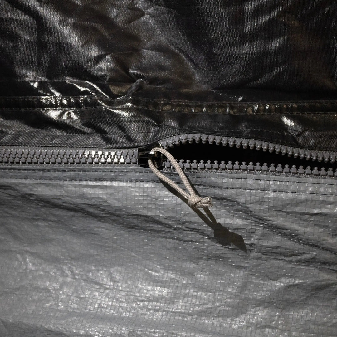 Vango Quadris Air Low Drive Away Awning with zipped sewn in groundsheet.