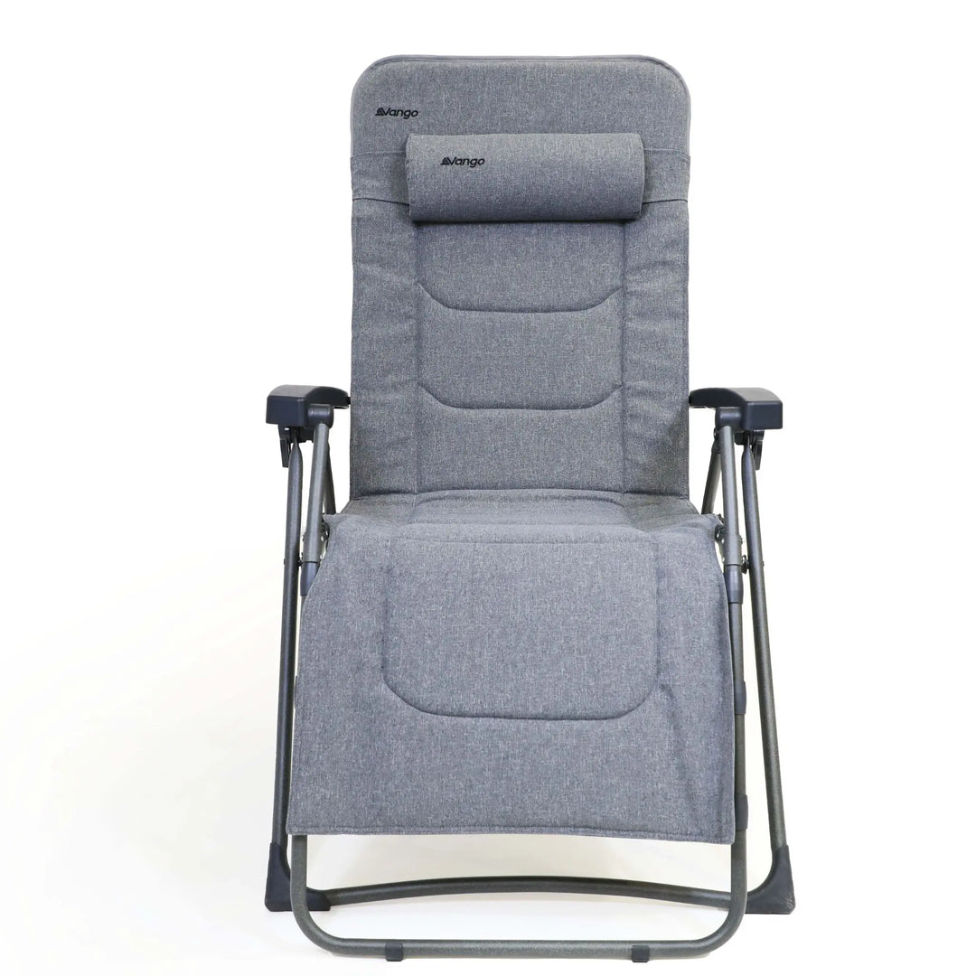 Vango Riviera Lounger reclining camping chair front view
