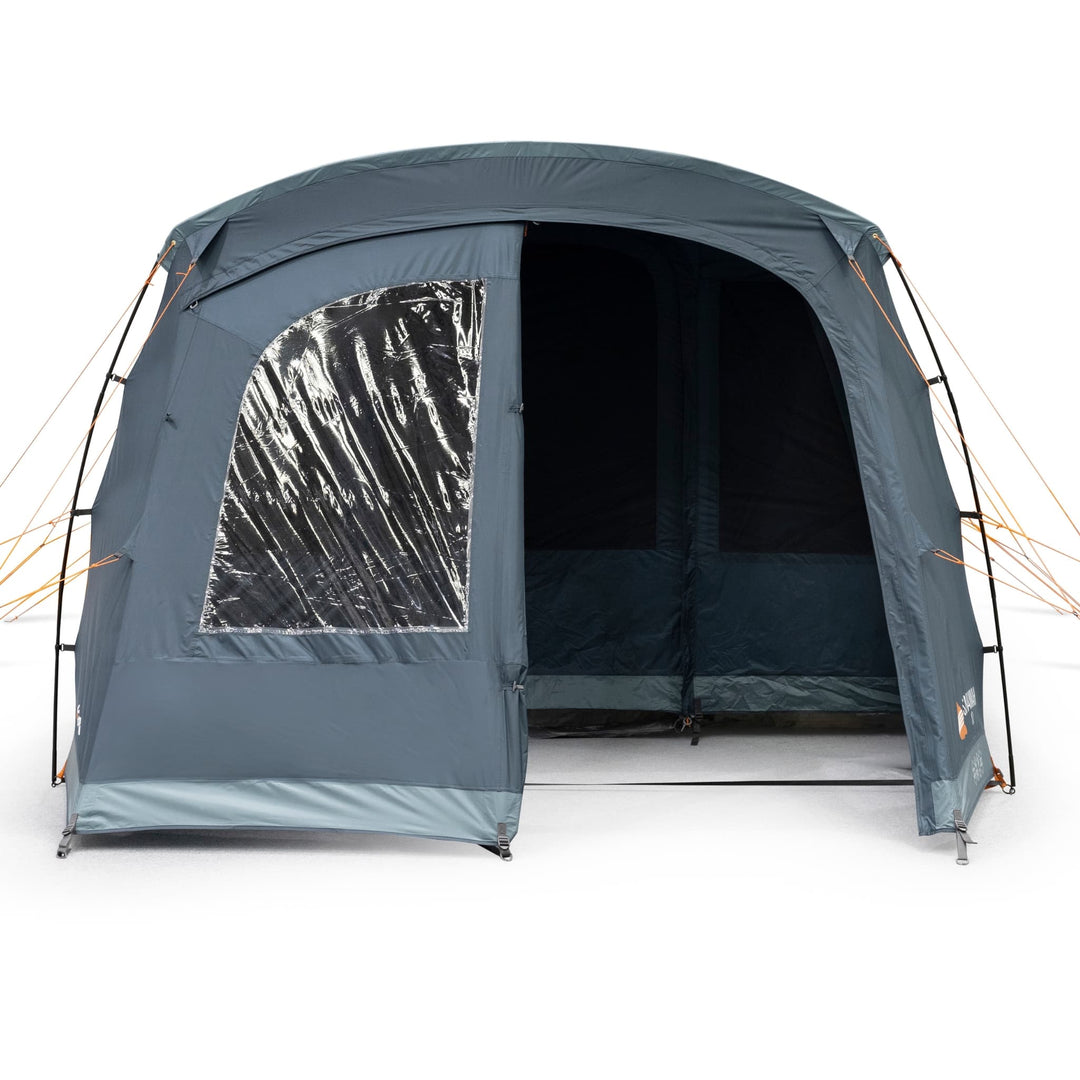 Vango Savannah 400 Poled Tent Front view door half open