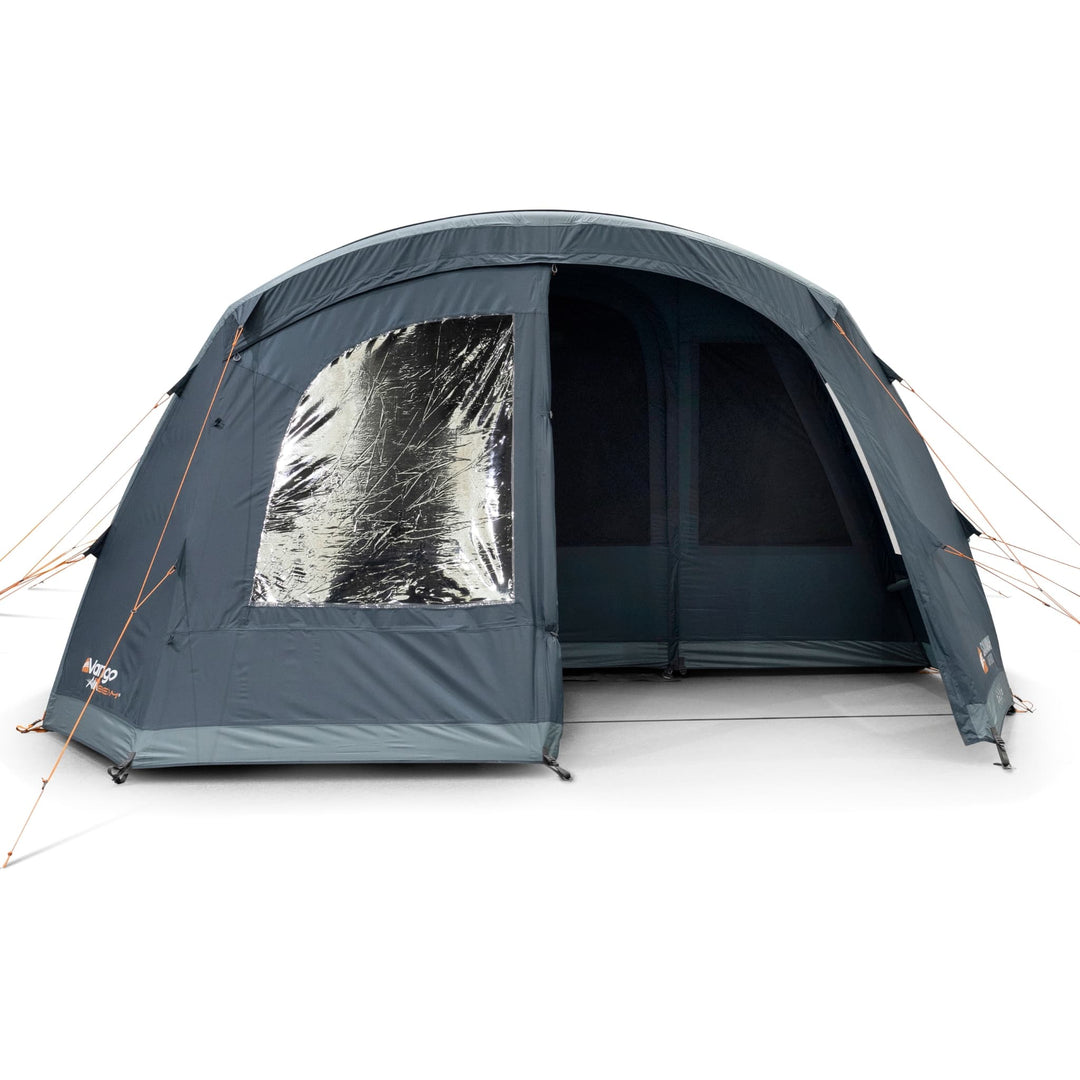 Vango AirBeam Savannah Air 600XL Tent front view door half open